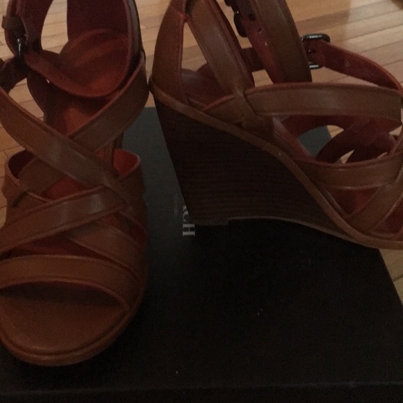 Coach wedge sandals size 6 - Picture 3 of 6